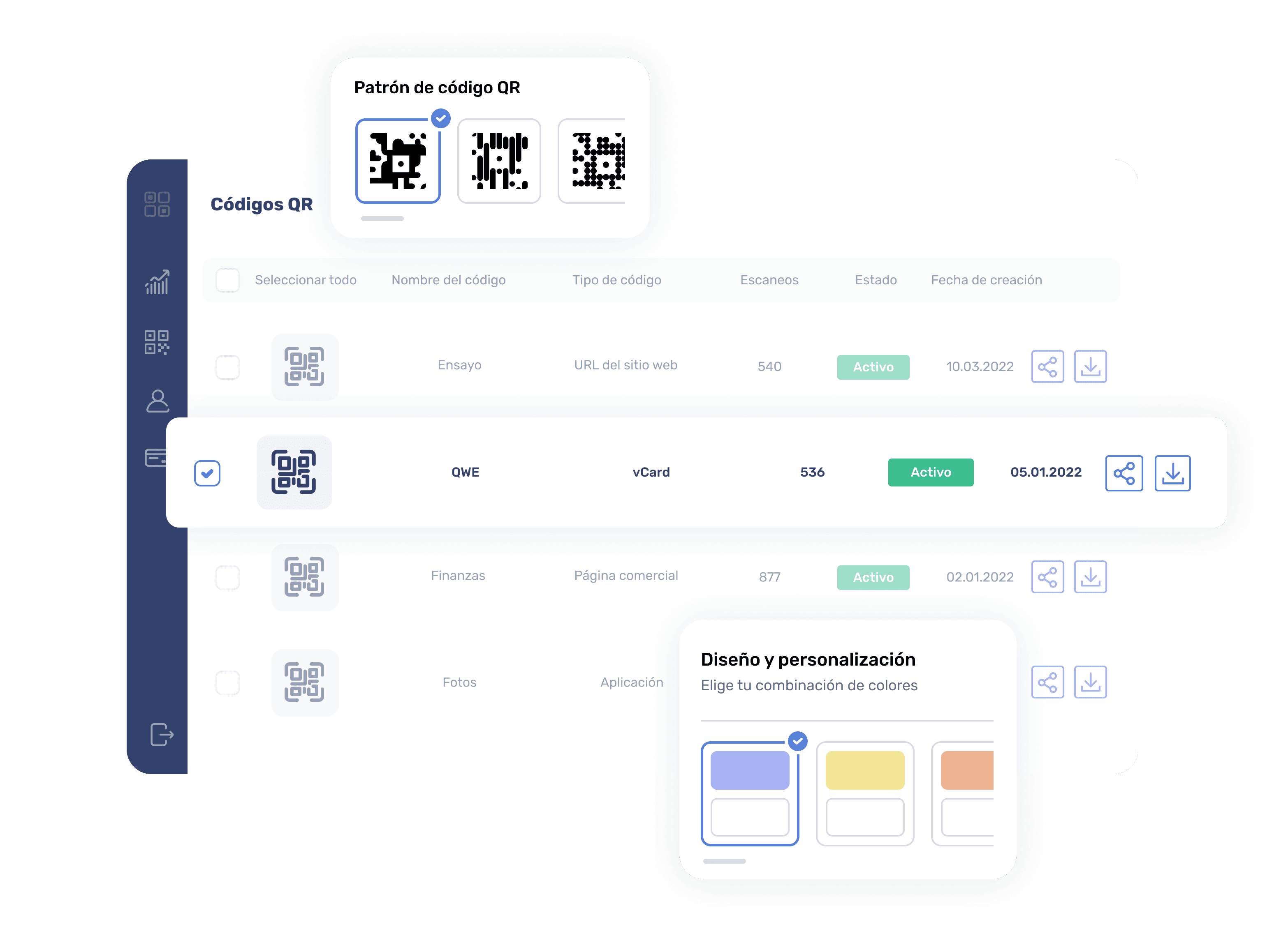 create and customize QR codes