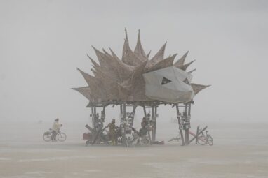 Burning Bright: Un caso exitoso de uso de un código QR en Burning Man