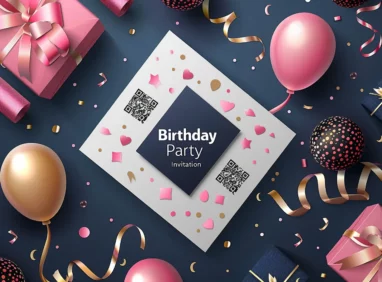 QR Code Generator for Birthday Party
