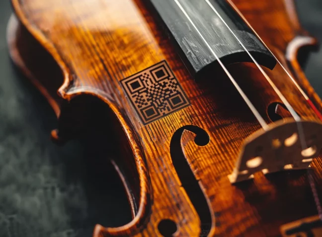Clava tu oficio: Códigos QR para la fabricación de instrumentos musicales