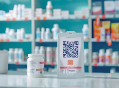 Pharmacy Medication Refills QR Code Generator