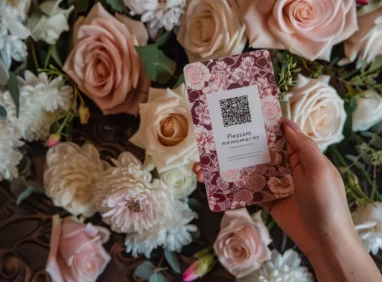 Share memories with wedding photo QR codes