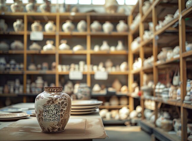Ceramics with QR Codes: Artful Solutions Ahead