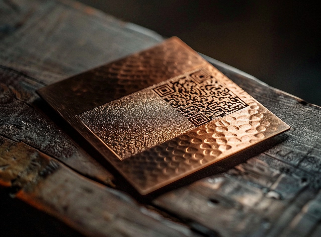 Durable QR Codes on Copper | My QR Code