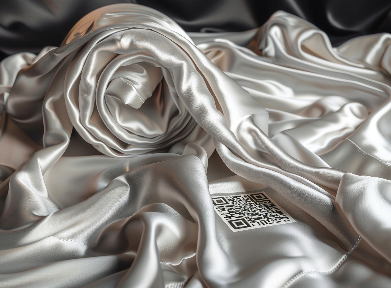 Luxurize Your Brand with QR Codes on Satin | My QR Code