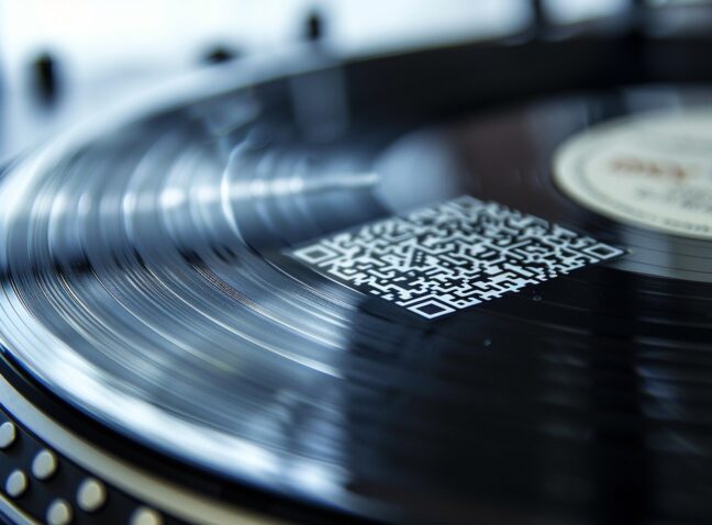 El vinilo se une a la tecnología: Simplificar la vida con códigos QR en los discos