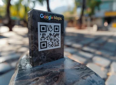 Generador de códigos QR de Google Maps